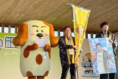 被災地の石川・七尾にゆるキャラ集結　熊本の「ちくワン」が優勝