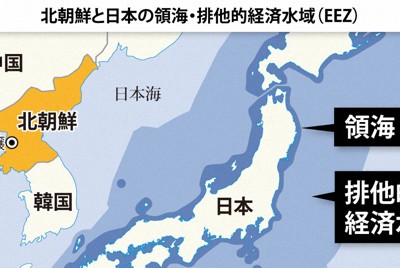 北朝鮮発射のミサイル、7発は400キロ飛行　被害情報なし