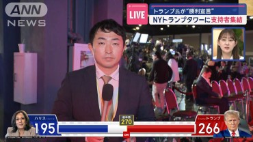 トランプ氏が“勝利宣言”盛り上がり最高潮に？　陣営の様子は