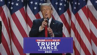 【速報】トランプ氏が当選確実　米CBSなどが報道【アメリカ大統領選】