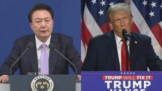 韓国・尹錫悦大統領とトランプ氏が電話会談　今月ICBM発射の北朝鮮に憂慮表明　トランプ氏「船舶の分野でもう少し話をしたい」