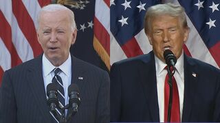 トランプ氏「バイデン氏と近く昼食をともにする」　米・NBC報道