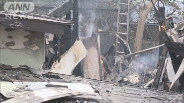 1人死亡 2人と連絡取れず　千葉と神奈川で火事相次ぐ