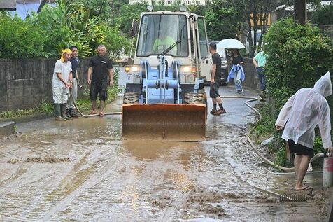 自宅は胸まで浸水・車は水没「生活再建の見通しが立たない」　比地地区の住民24人、ホテルに避難　沖縄・国頭村