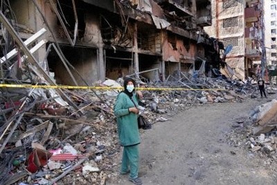 レバノン北部で空爆　8人死亡　イスラエル、強硬姿勢を継続