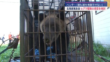 北海道猟友会 ヒグマ駆除の拒否を検討　ハンター「誰も銃を発砲できない」