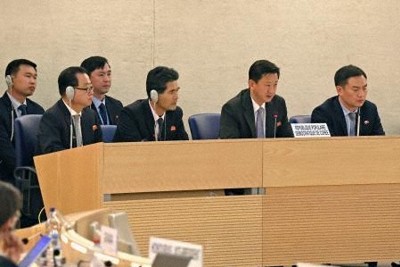 北朝鮮の人権改善勧告を採択　国連作業部会が294項目