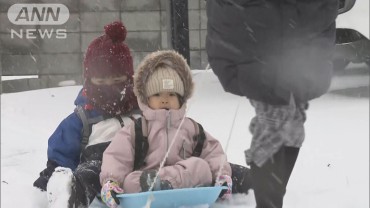 強烈寒気…北日本で今季一番の積雪　全国的に師走並みの寒さに