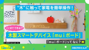 “木を触っただけ”でメッセージが送れる？ クラファンで支持を集める“未来的”デバイスが話題に