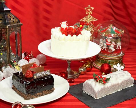 沖縄ハーバービューホテル、クリスマスケーキの予約開始　黄桃を使ったショートケーキなど数量限定　12月20日まで