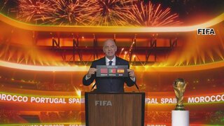 サッカーW杯30年はスペインなど3か国開催　34年はサウジに決定